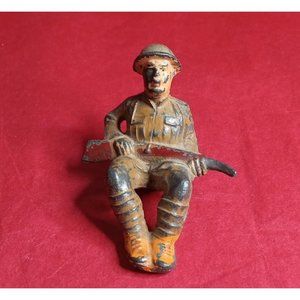 Vintage Lead Toy‎ Solider -AS IS CONDITION